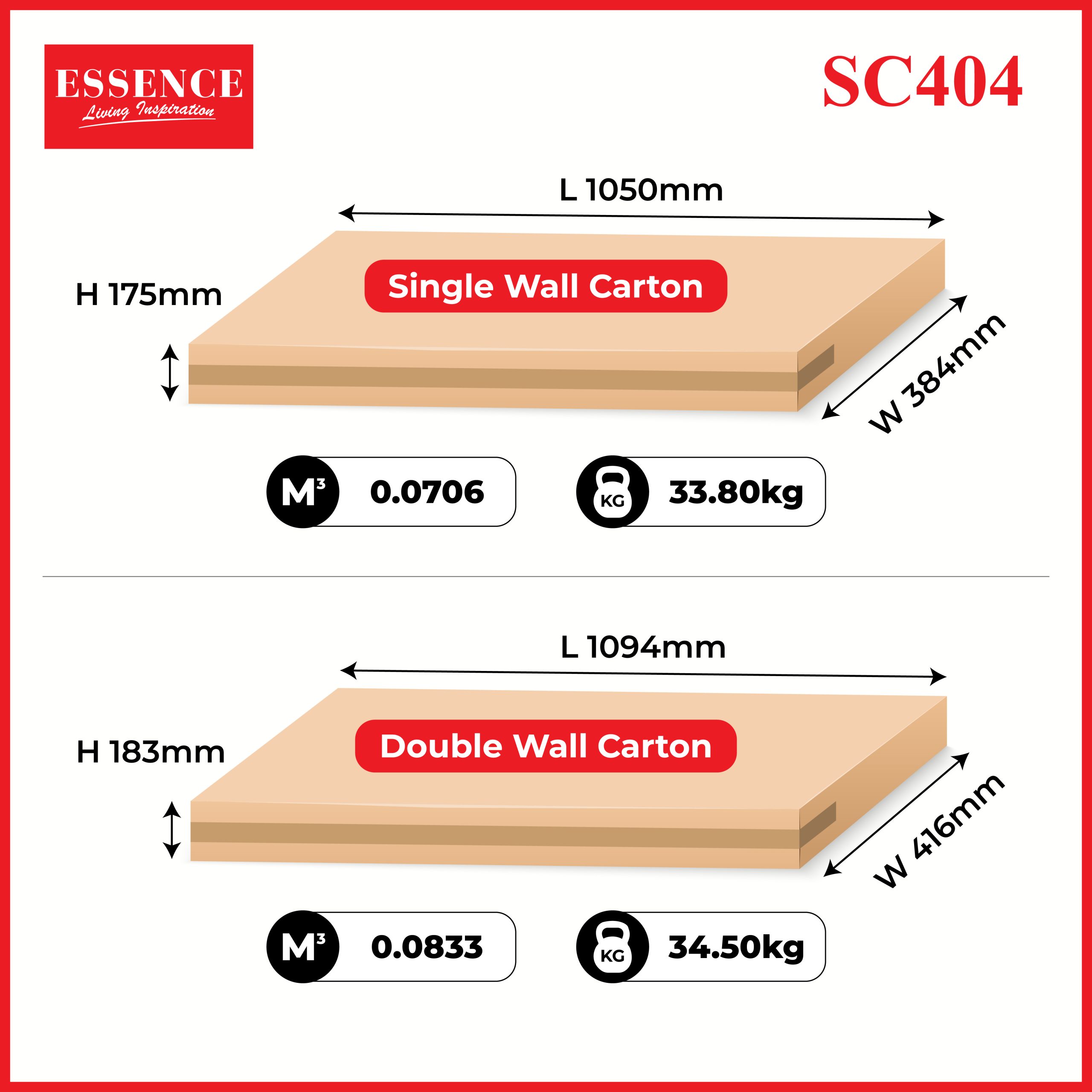 SC404 (Pacific Oak) Carton