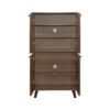 EC-Malton 4 Door Tall Shoe Cabinet Internal View