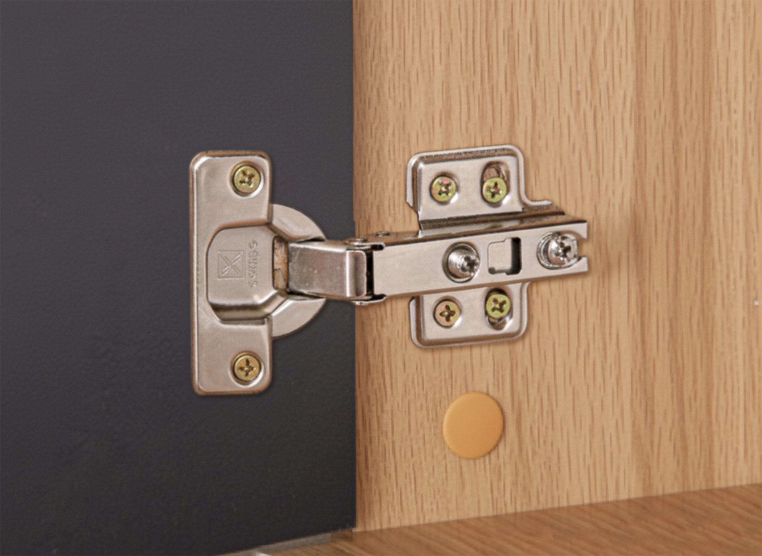 Milan 2 Doors Shoes Cabinet Hinges