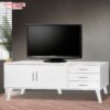 TEXAS TV CABINET (WHITE)