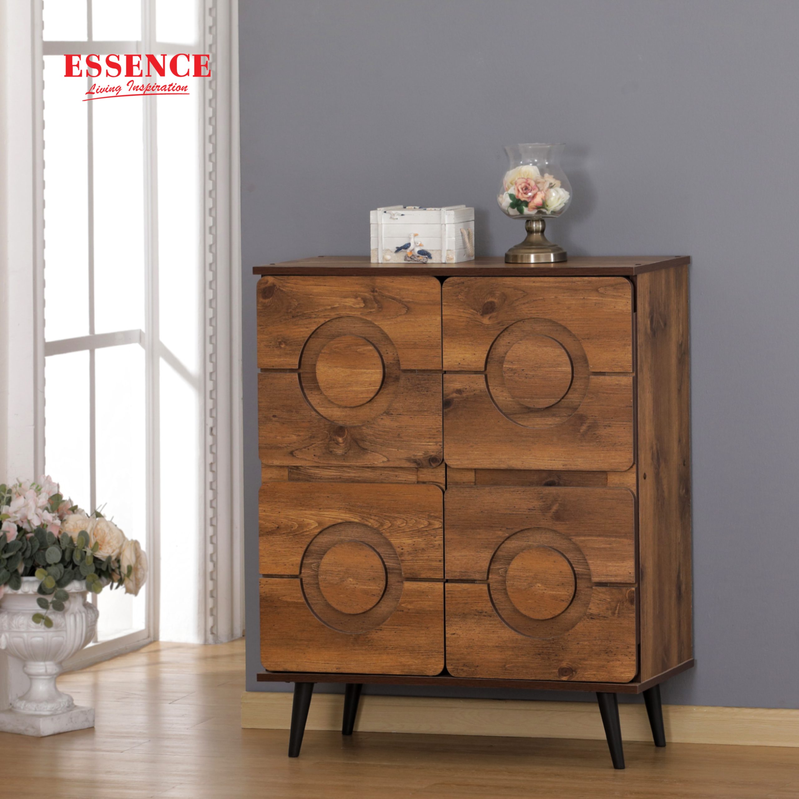 Ryan 2 Doors Shoes Cabinet - Lifestyle