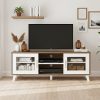 TV4614 (D S Oak + White) Full Pic