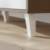 TV4614 (DS Oak + White) 桌脚