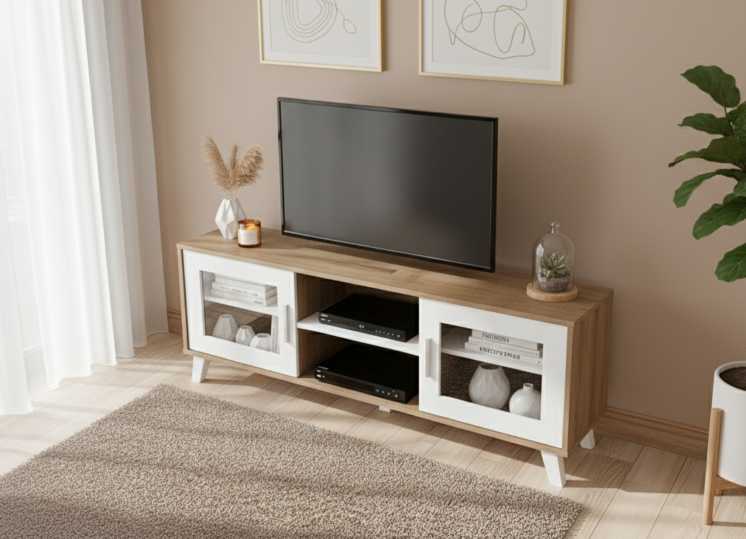 TV4614 (P Oak + White) 侧