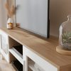 TV4614 (P Oak + White) 桌面