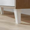 TV4614 (P Oak + White)桌脚