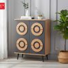 Leon 2 Doors Shoes Cabinet (O+DG)-04