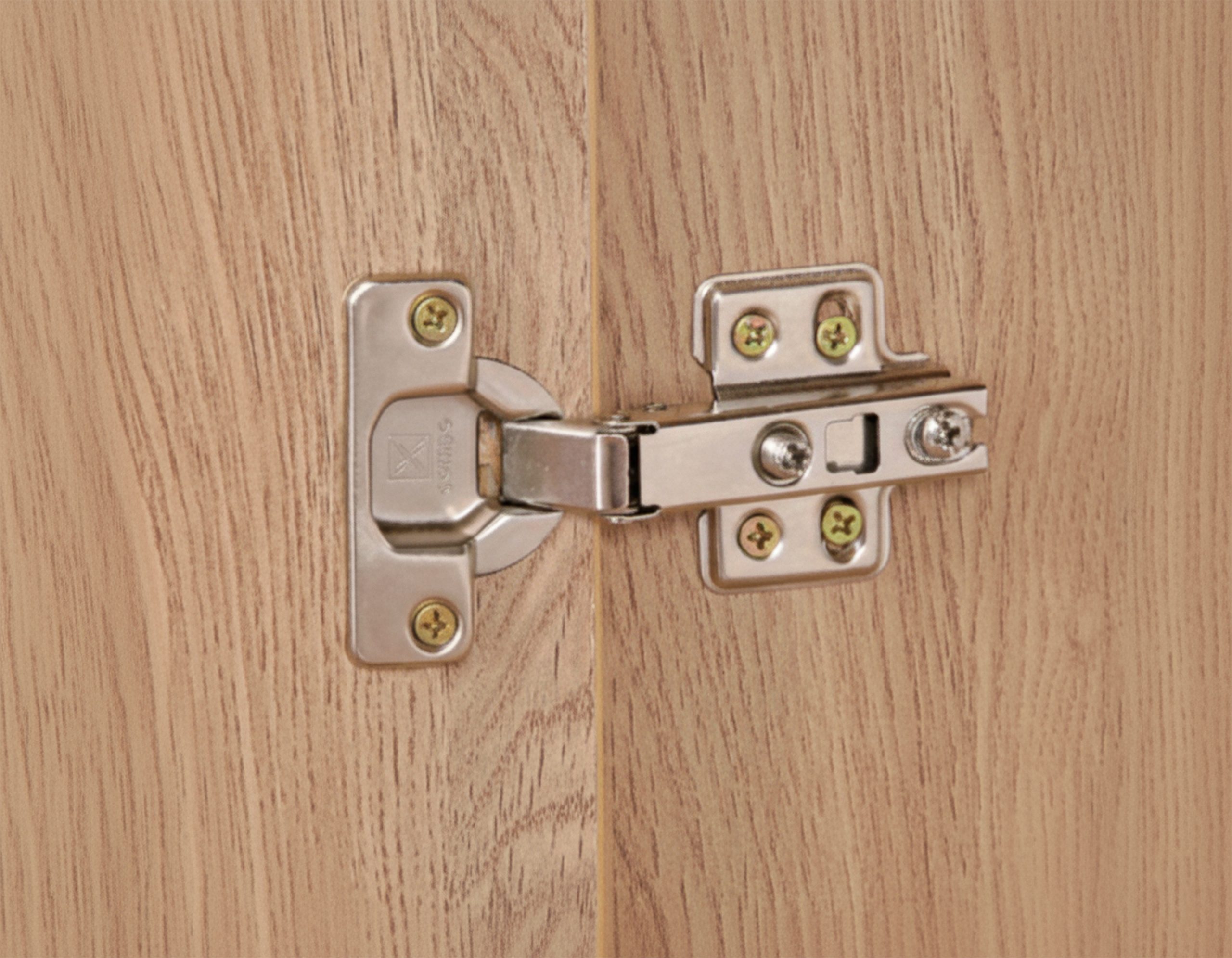 Leon 2 Doors Shoes Cabinet (O+DG) Hinges